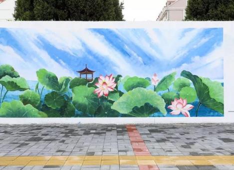 罗田墙绘施工材料制作工艺说明