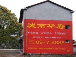 罗田百分之90的人都不了解的农村墙体广告