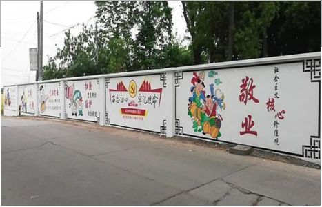 罗田手绘墙画在现实中主要有哪些应用？