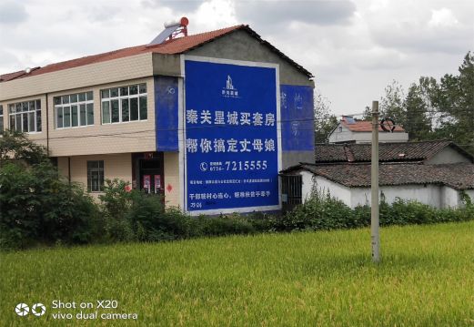 罗田决定墙体广告价格的因素有哪些?