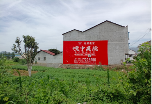 罗田做墙体广告的意义
