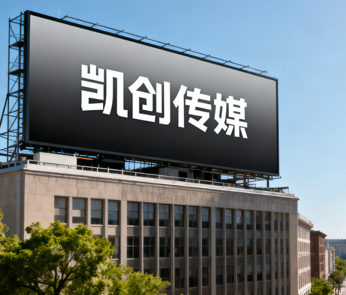 罗田户外广告牌的设计与制作