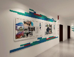 罗田企业文化墙用什么材料好？